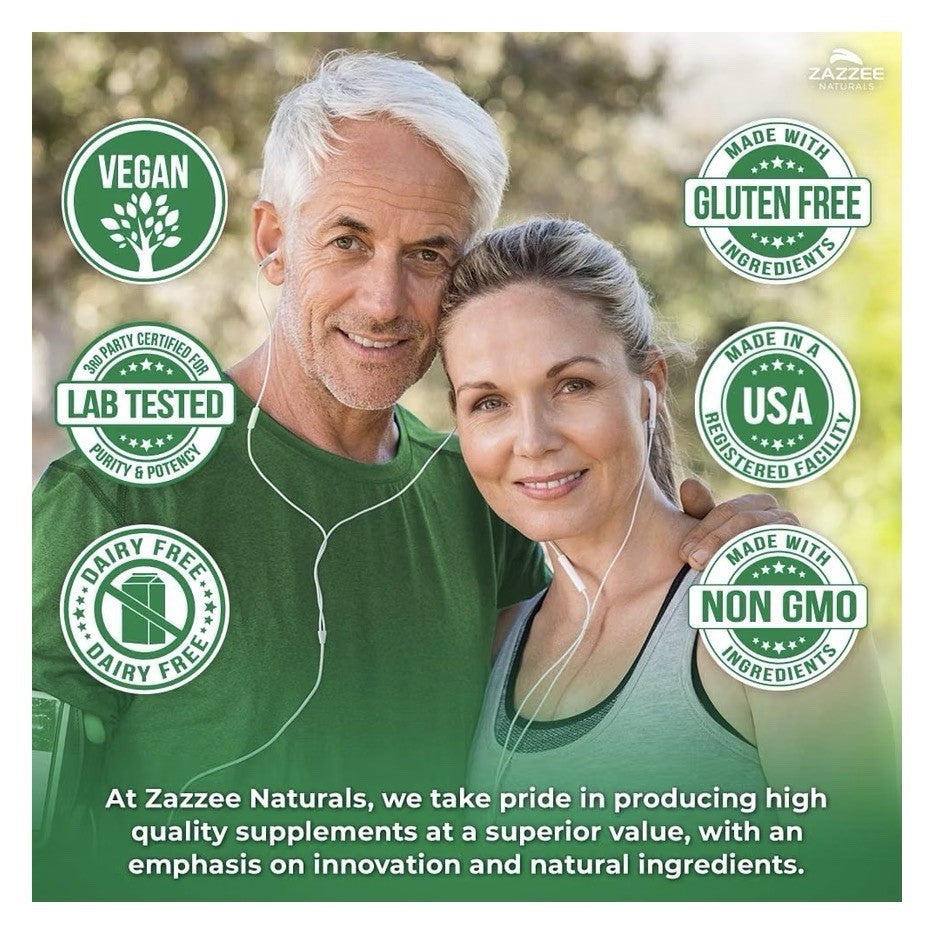 Zazzee Rhodiola Rossa Extract Supports Balanced Mood Cognitive Function 120 Caps