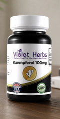 Violet Herbs Kaempferol 100mg 60 Capsules Supplement