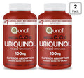 2 Pack Qunol Mega CoQ10 Ubiquinol 100mg Coenzyme Q10 Antioxidant Heart Health