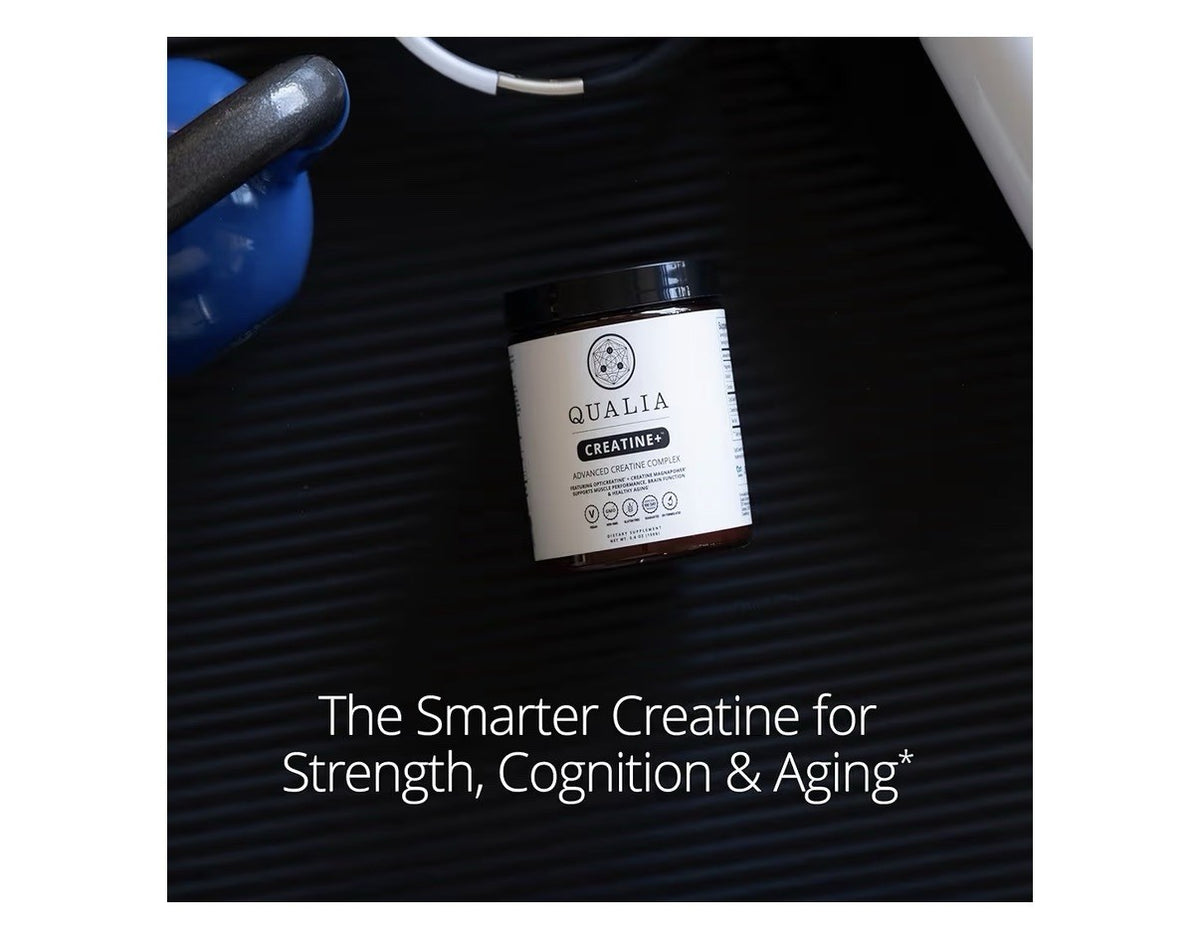 Qualia Creatine+ Advanced Creatine Complex Muscle Performance Health Aging 4.6oz