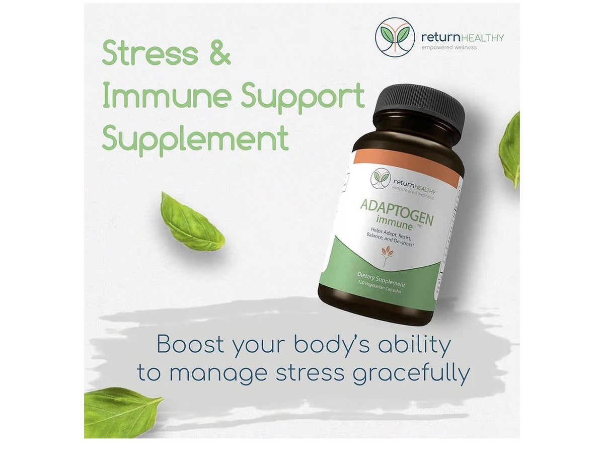 Return Healthy Adaptogen Immune Helps Body Functioning And Stress Relief 120cap