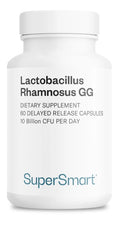 Supersmart Lactobacillus Rhamnosus GG 10 Billion CFU 60 Capsules
