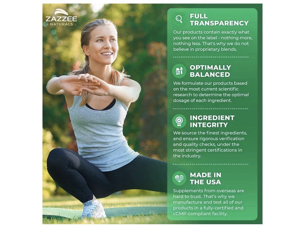 Zazzee Cranberry PACs & D-Mannose Urinary Tract Bladder Support 2 Month Supply
