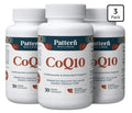 3 Pack Pattern Wellness CoQ10 Cardiovascular Antioxidant Cellular Energy