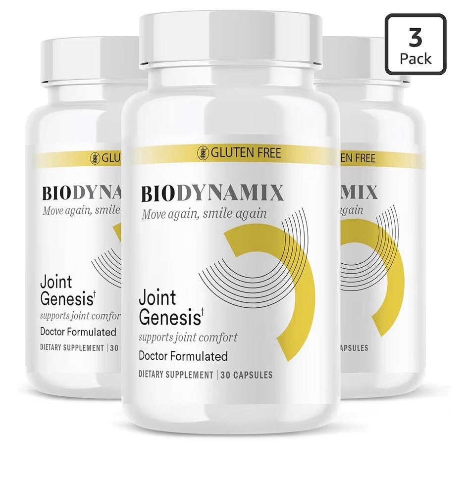 3 Pack BioDynamix Joint Genesis Move Smile Again  Comfortable Flexible Joints