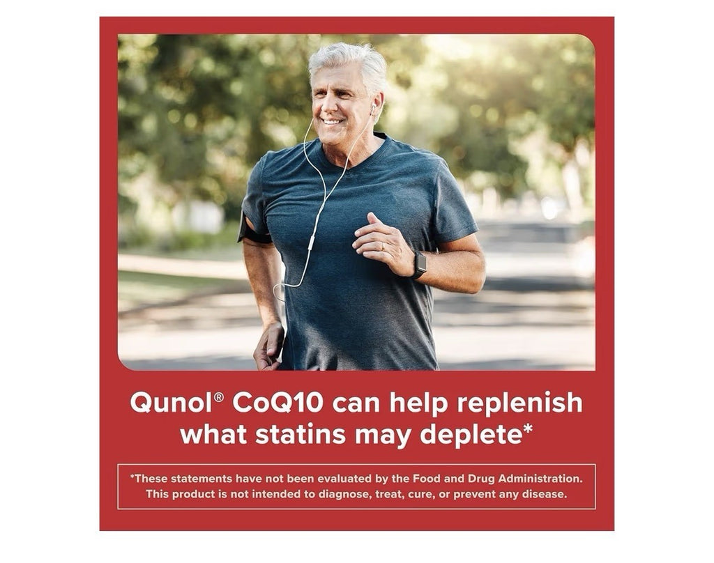 Qunol Ultra CoQ10 100mg 3x Better Adsorption Water And fat Soluble 60 Softgels