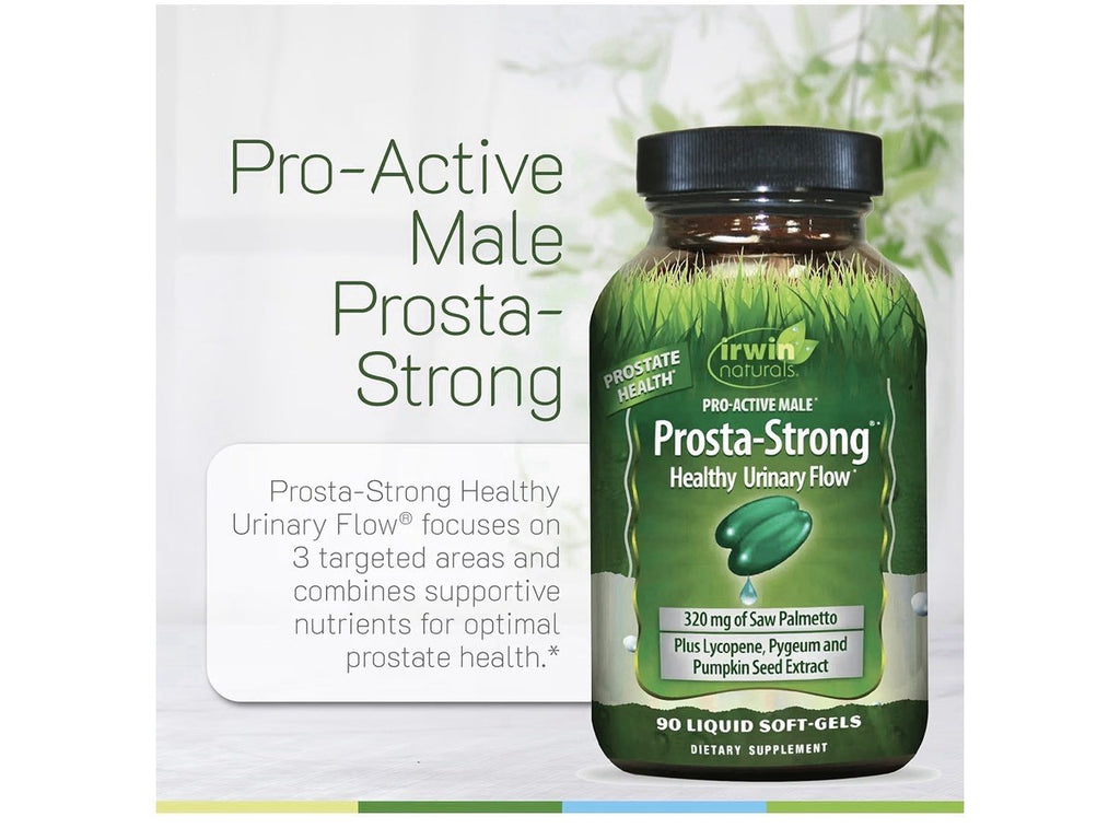 Irwin Naturals Prosta-Strong Healthy Urinary Flow Prostate Support 90 Softgels