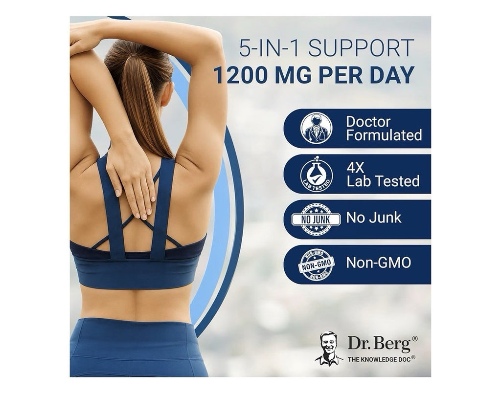 Dr. Berg Berberine 1200 mg Per Day With Ceylon Cinnamon Metabolism Support 60cap
