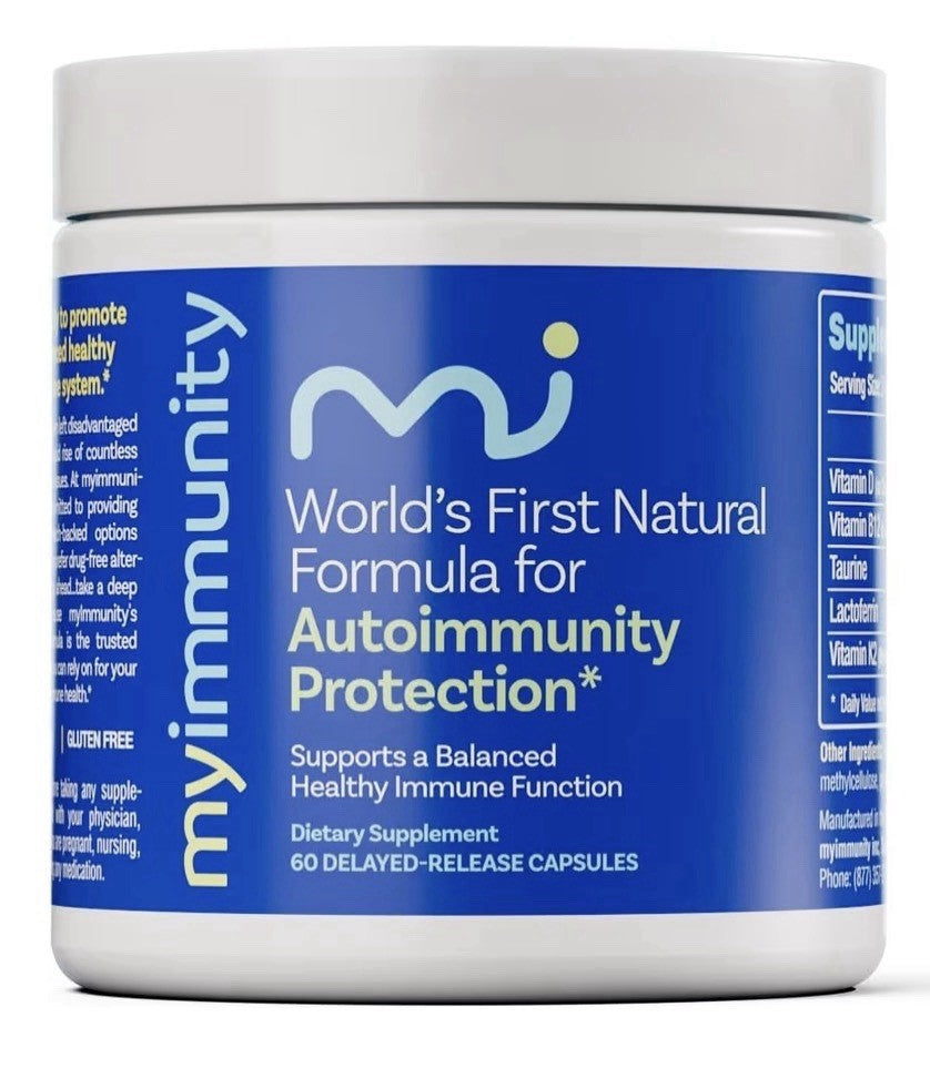 MyImmunity Immune Balance Supplement Grass-Fed Lactoferrin Gut Digestive 60 Caps