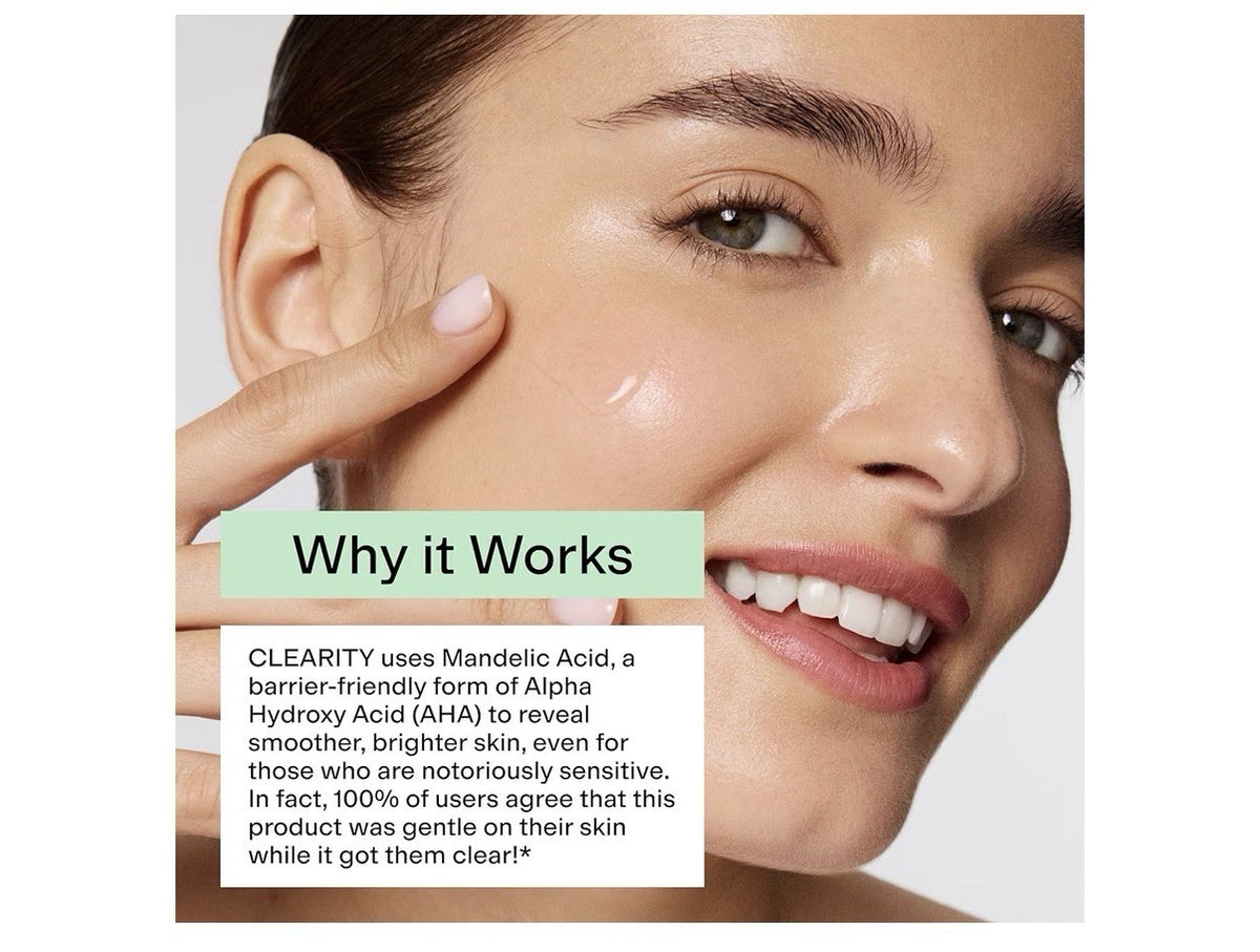 CLEARSTEM CLEARITY Mandelic Acid Serum Gentle Exfoliating Serum All Skin Types