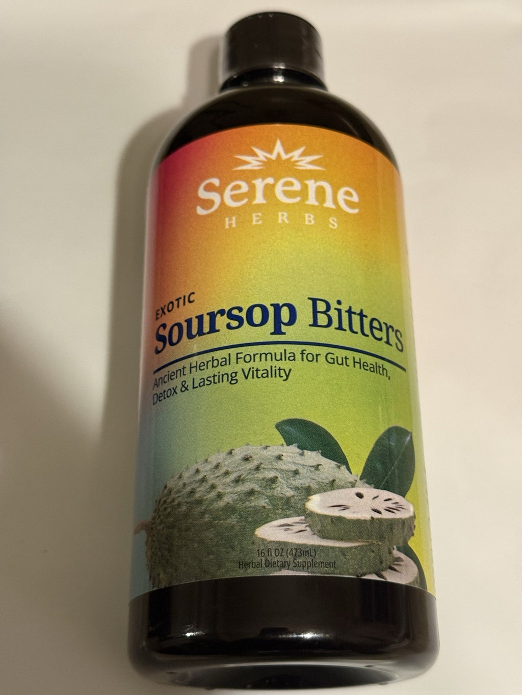 Serene HERBS Soursop Bitters & Black Seed Bitters Bundle Detox And Cleanse