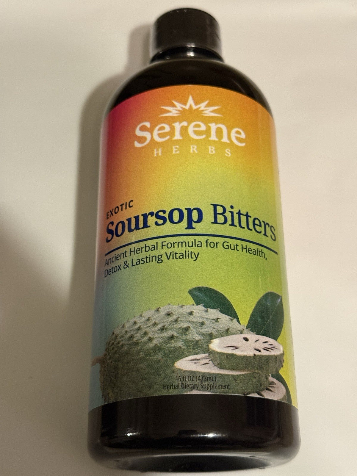 Serene HERBS Soursop Bitters & Black Seed Bitters Bundle Detox And Cleanse