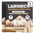 Larineco Remineralizing Gum Hydroxyapatite Xylitol Gum Cinnnamon Flavor 2 Pack