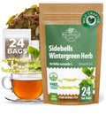 Sidebells Wintergreen Tea dried cut herb   (Orthilia Secunda) 24 Teabags