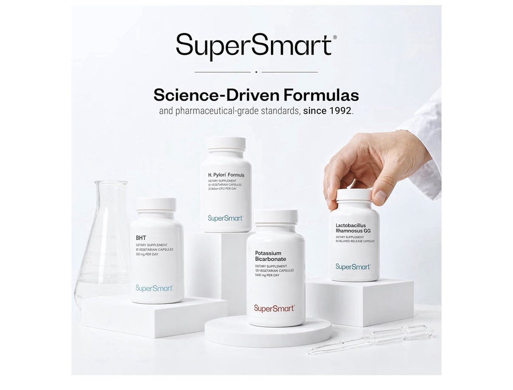 Supersmart Bifidobacterium Longum BB536 Probiotics 6 Billion CFU per Day 60 Caps