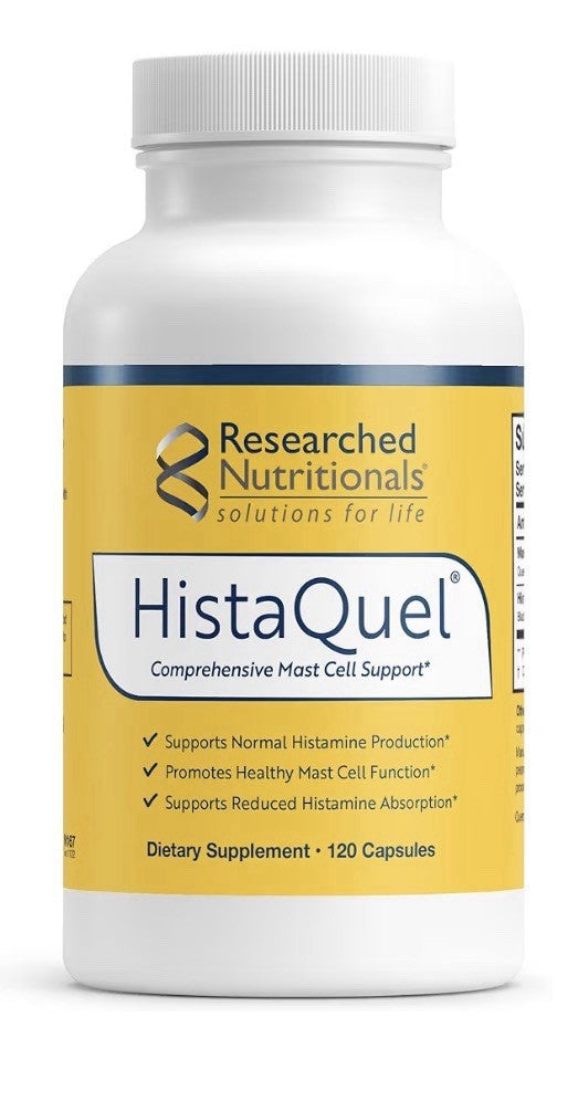 Researched Nutritionals HistaQuelDual-Action Histamine Mast CellSupport 120cap