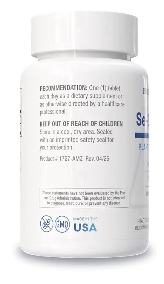 Biotics Research Se-Zyme Forte™– Whole Food Selenium Cognitive Heath 100 Tablets