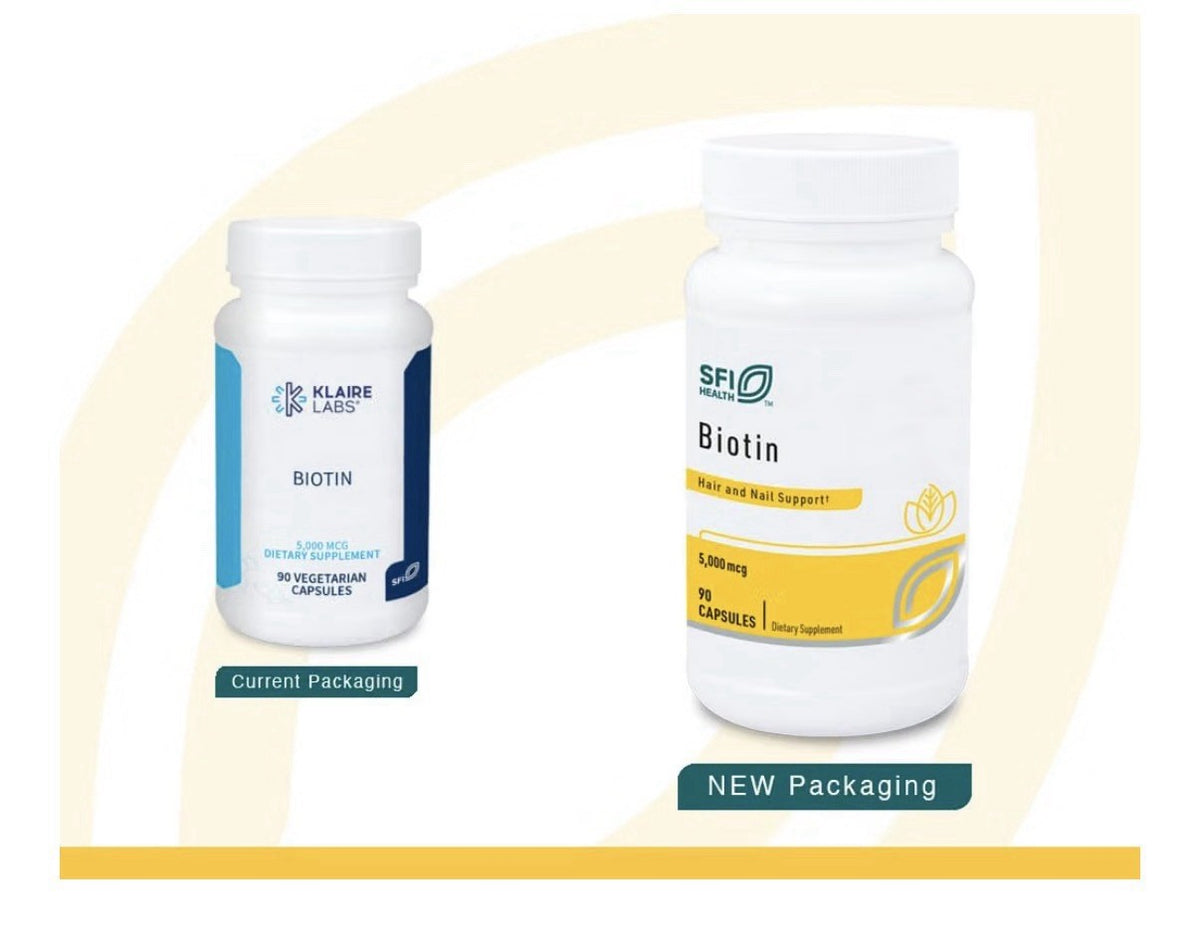 SFI Health Biotin 5000mcg Hair And Nail Support 90 Capsules
