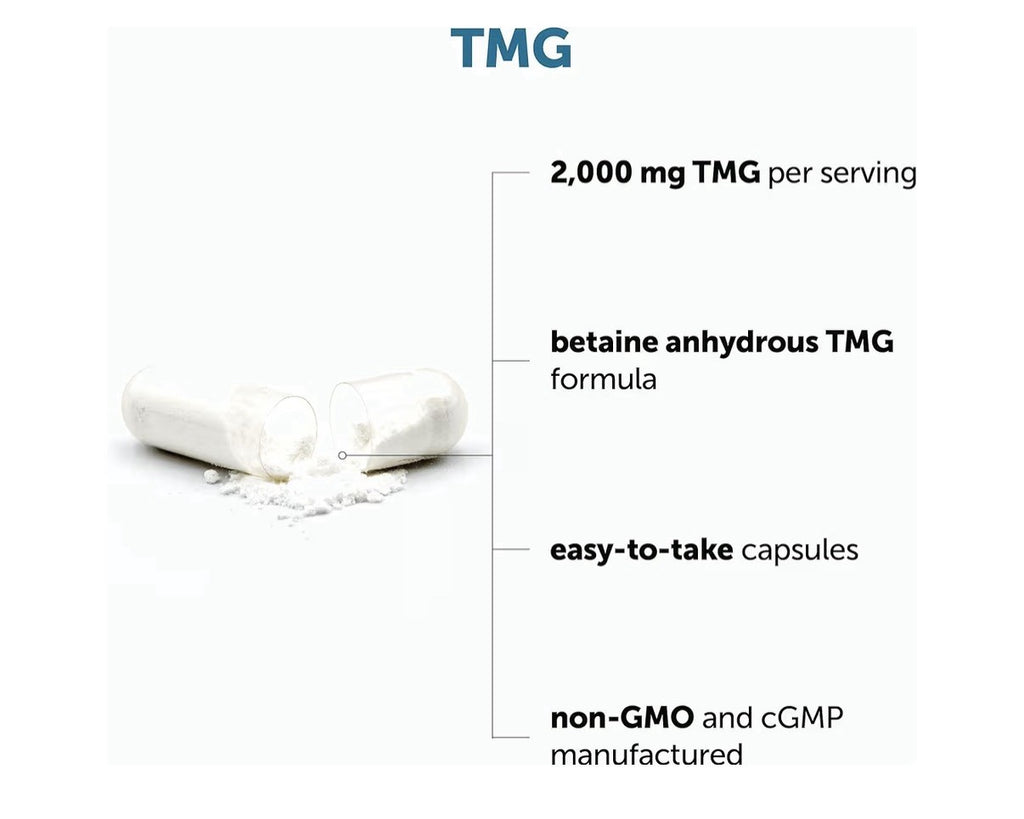 Micro Ingredients TMG Trimethylglycine 2000mg Per Serving 240 Capsules