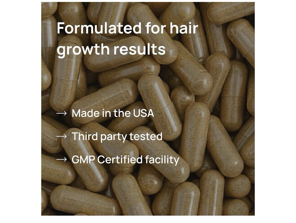 Lunos Grow Advanced Hair Growth Support for Women & Men 120 Capsules