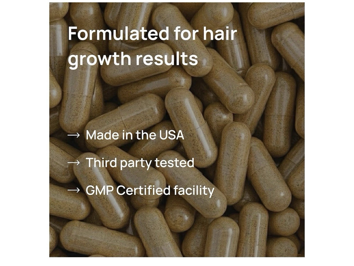 Lunos Grow Advanced Hair Growth Support for Women & Men 120 Capsules