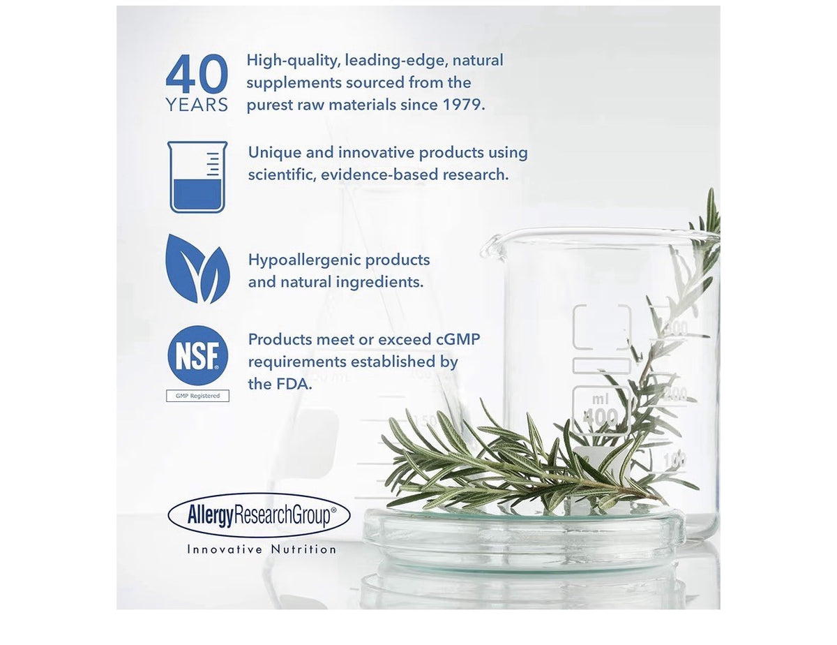 Allergy Research Group Magnolia Extract Honokiol + Magnolol Stress Calm Support