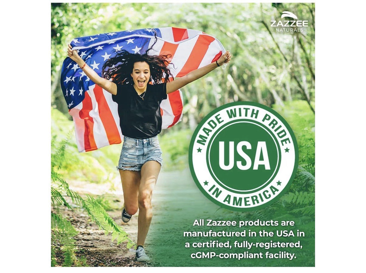 Zazzee Hawthorn Berry 2% Vitexin Balance Vitality Support 5 Month Supply 150caps