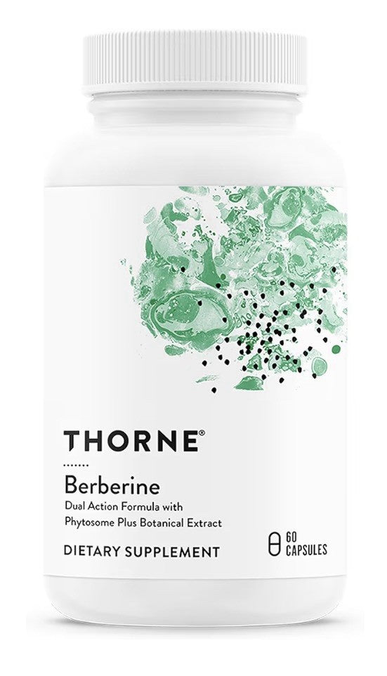 THORNE Berberine Dual Action Formula with Phytosome Plus Botanical Extract 60cap