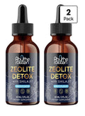 Rhytherolixian Zeolite Detox With Shiljt Grape Flavor 2 Pack Liquid Drops