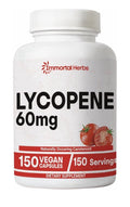Immortal Herbs Lycopene Natural Tomato Extract 60mg Supplement for Men 120 Caps
