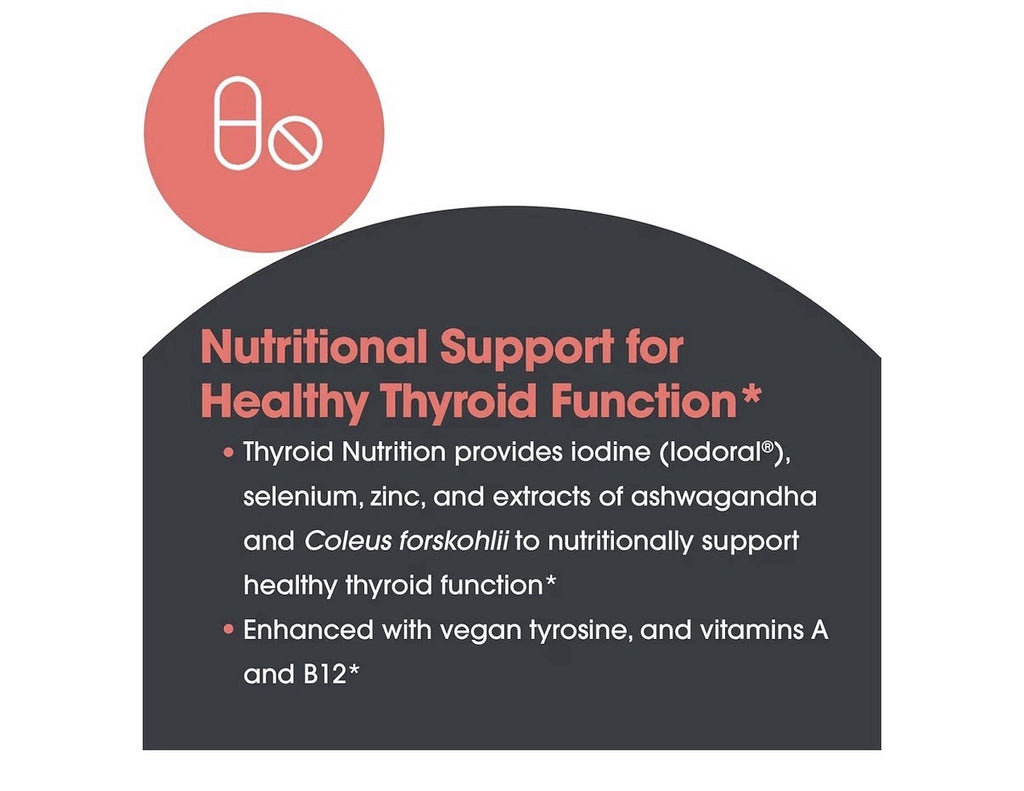 Allergy Research Group Thyroid Nutrition With Iodoral Thyroid Support 60 Tablets