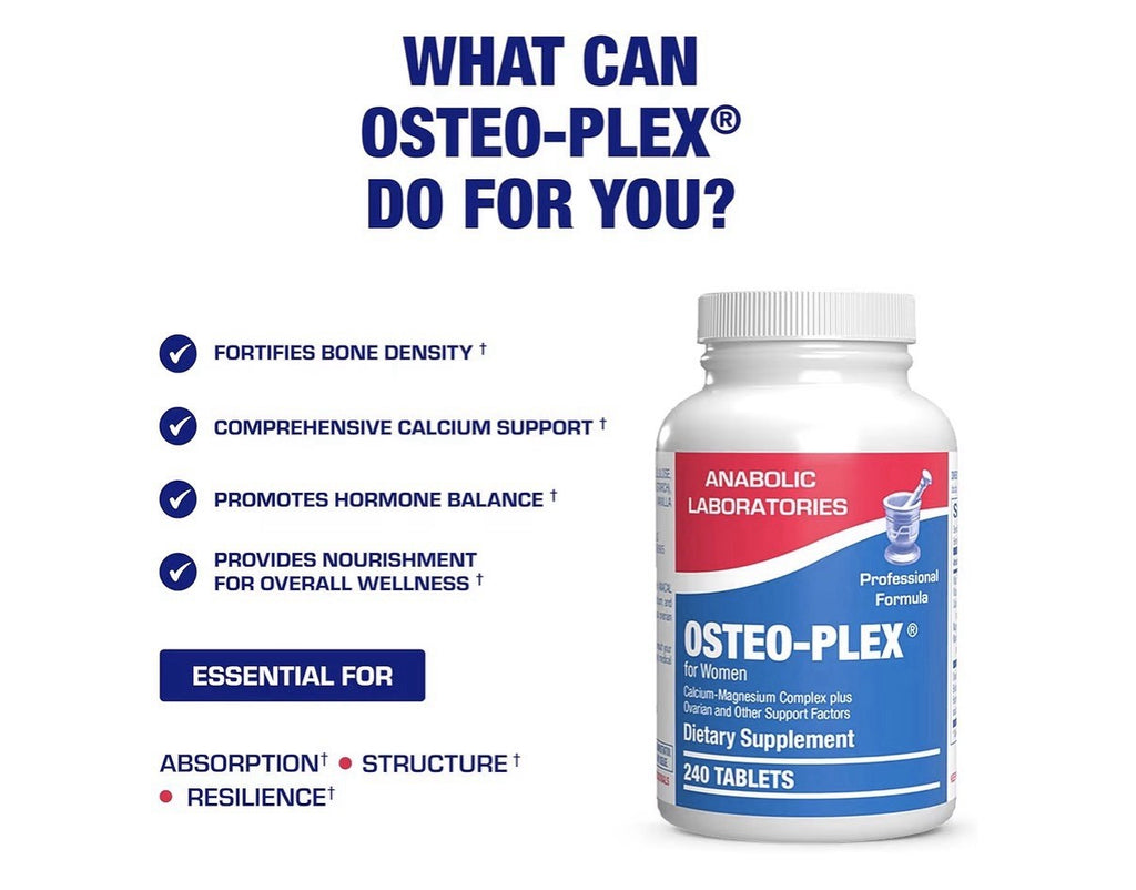 Anabolic Laboratories Osteo-Plex Bone Health Strength For Women Supplement 240Ta