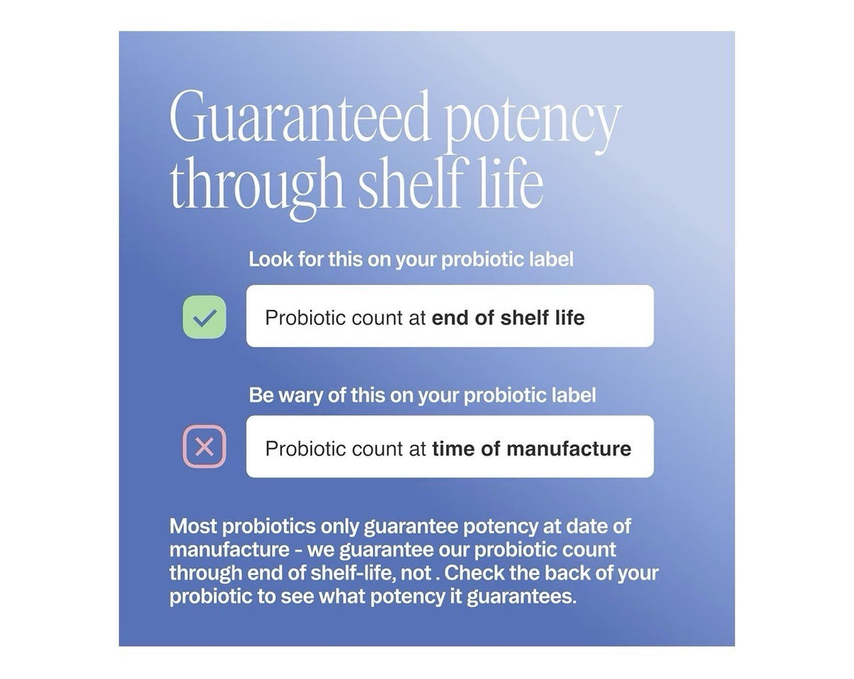 Ora Trust Your Gut Probiotic Prebiotic 16 Billion Probiotic 6 Probiotic Strains