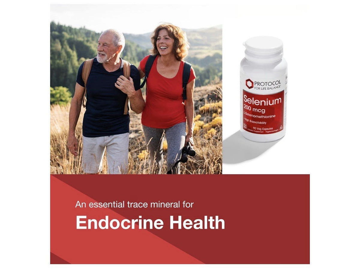 Protocol for Life Balance Selenium 200 mcg Thyroid Immune Prostate Health 90 Cap