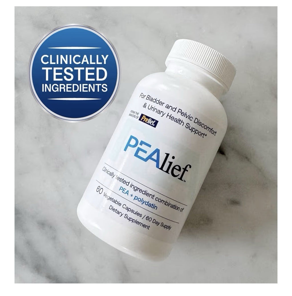 PEAlif Pea + Polydatin For Bladder Pelvic Discomfort Urinary Health Support 60ca