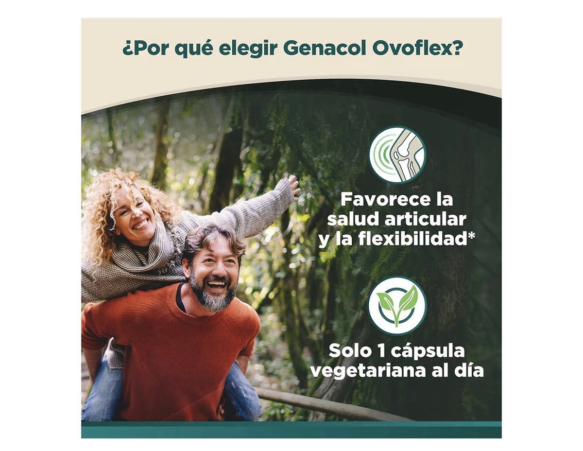 Genacol Ovoflex Eggshell Membrane Healthy Joints Comfort Flexibility 2 Pack