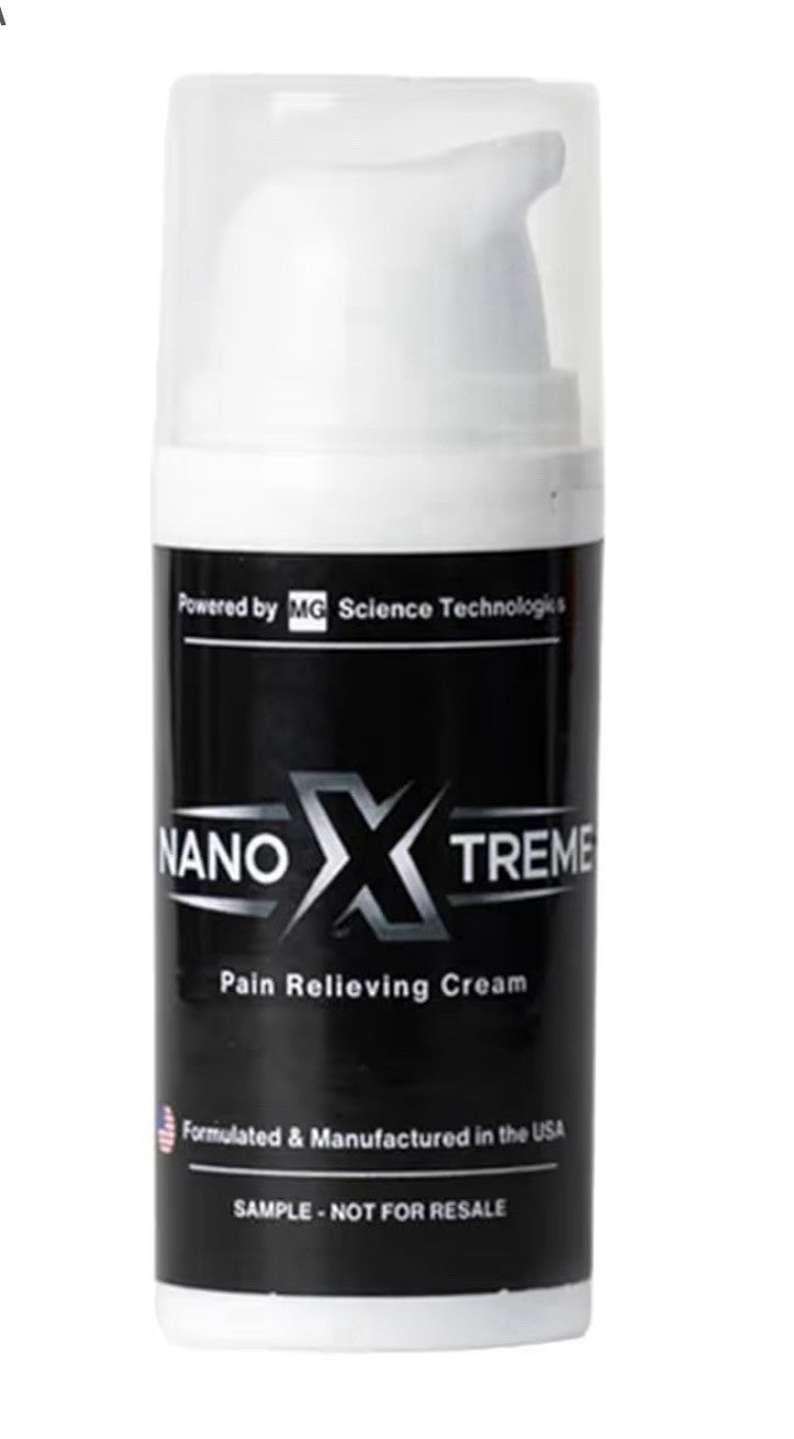 NANOXTREME Pain Relief Cream Fast-Acting Topical Muscle Joint Nerve 1oz
