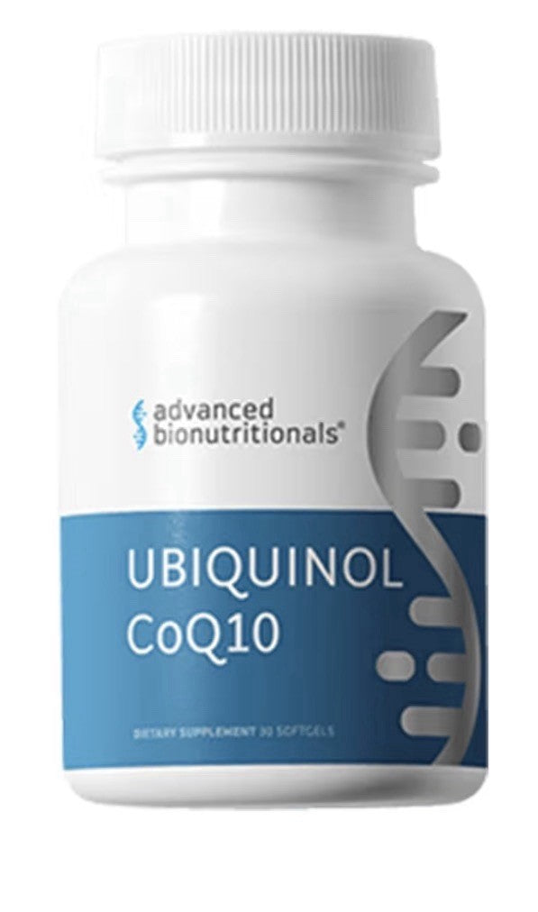 Advanced Bionutritionals Ubiquinol CoQ10 Increased Energy Production 30 Softgels