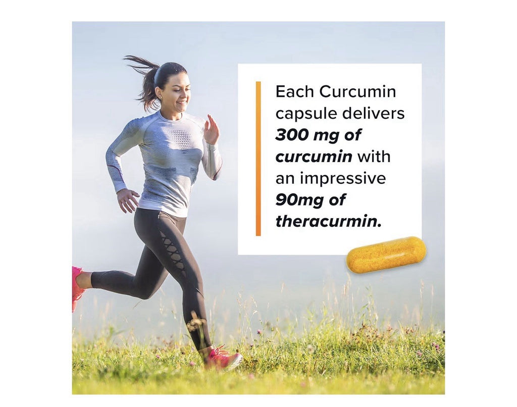 Natleo USA Supplements Theracurmin Turmeric Curcumin High Absorption 60capsules