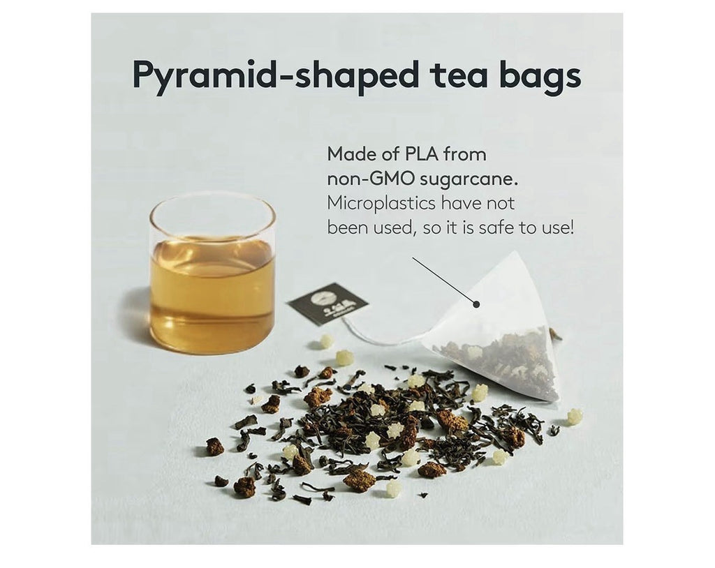 OSULLOC Moon Walk Tea Korean Pear Flavor 20 Pyramid Sweet Fruit Tea Bags 1.76oz