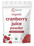 Micro Ingredients Cranberry Juice Powder Organic Natural Vitamin C 8 oz