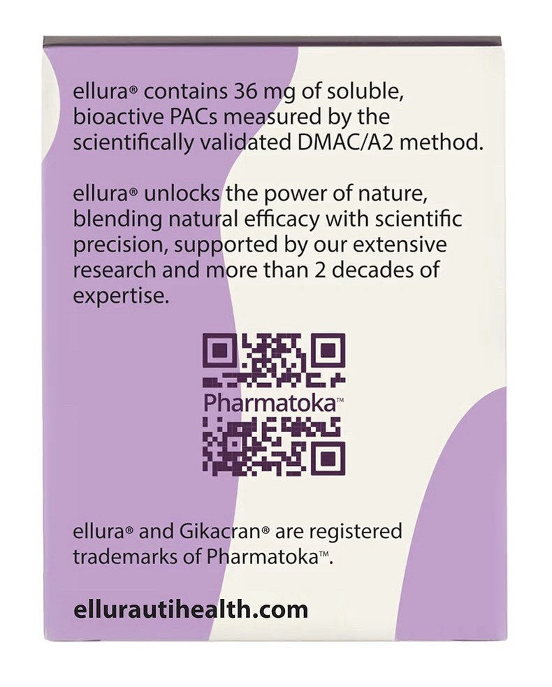 Pharmatoka ellura Urinary Tract Health Dietary Supplement 30 Capsules