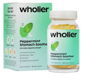 wholier Peppermint Stomach Soother Daily Digestive Relief Bloating Nausea 60caps