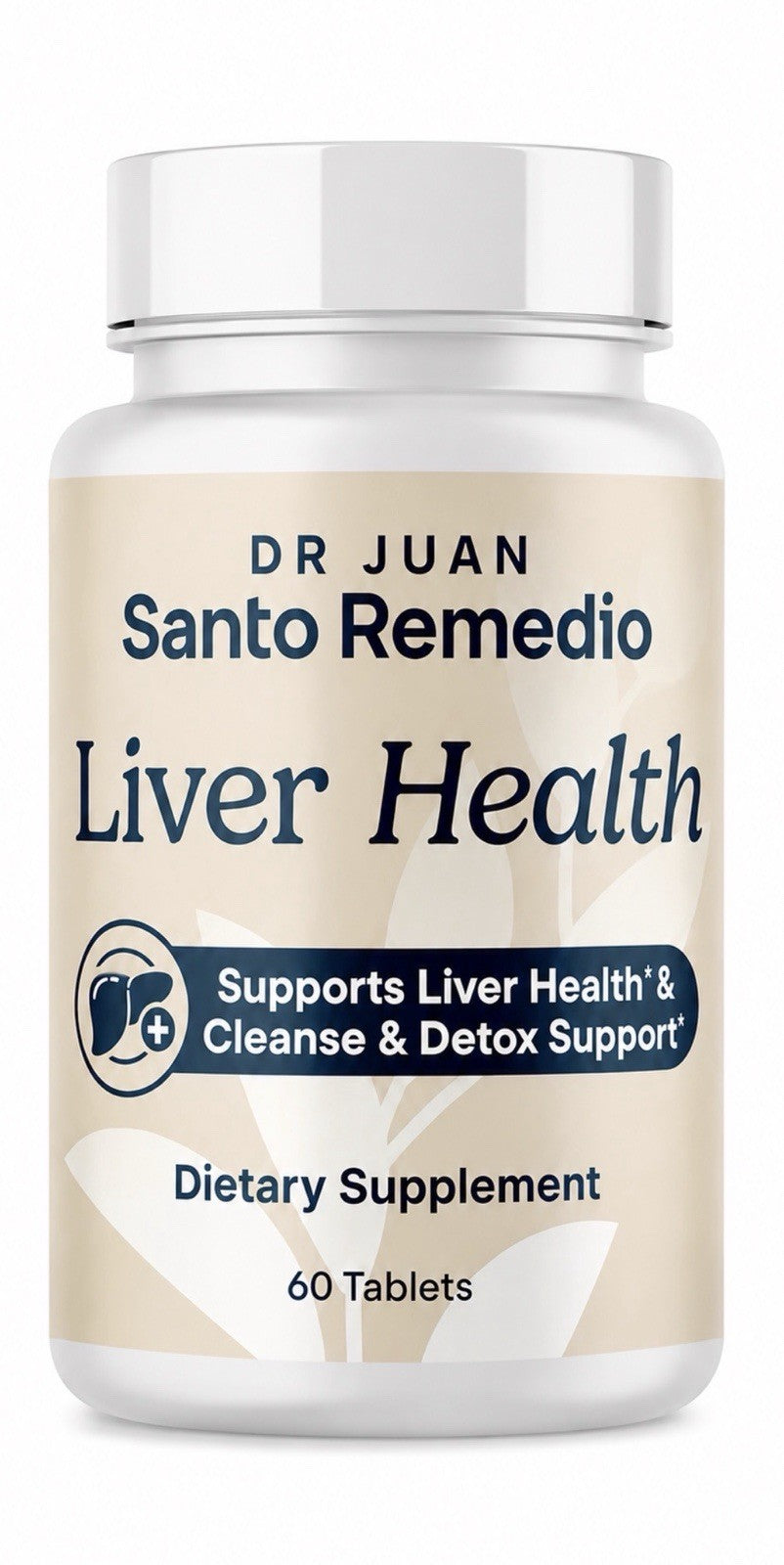 Santo Remedio Liver Health Cleanse & Detox Support Metabolism 60 Tablets