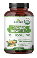 Zazzee Boswellia Supports Healthy Joint Mobility 3 Month Supply 90 Capsules