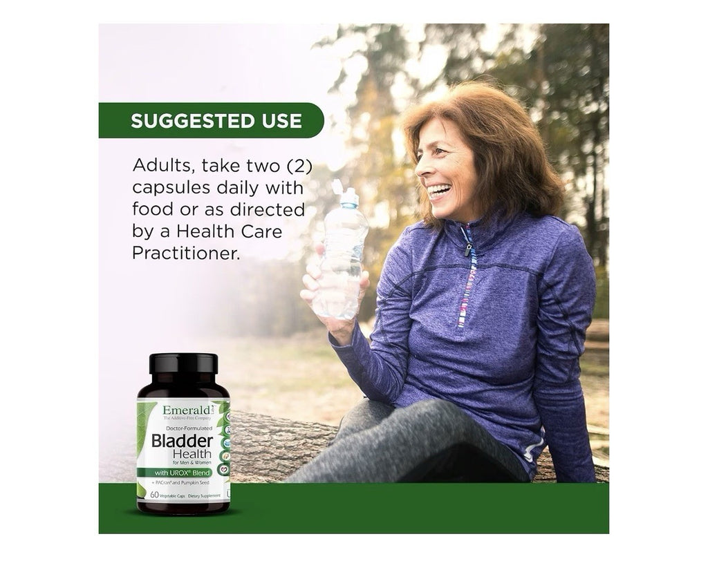 EMERALD LABS Bladder Health With UROX Blend Urinary Tract Support For Women &Men