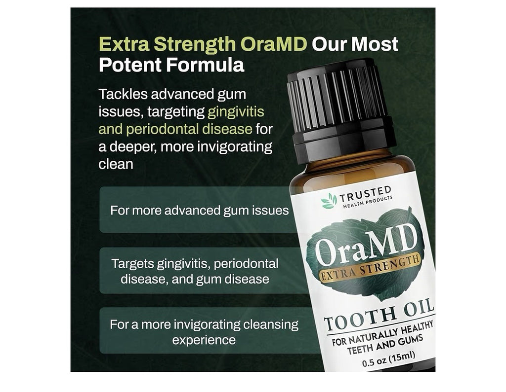 OraMD Tooth Oil 4-in-1 Original Strength Clinically Tested Gum Disease 15ml
