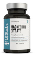LES Labs Magnesium Citrate Stress Relief Restful Sleep Heart Metabolism 120 Caps