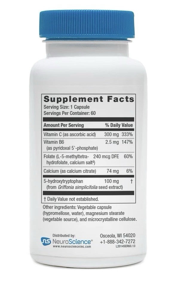 Neuroscience Serene Sleep Aid Emotional Support Serotonin Balance 60 Capsules