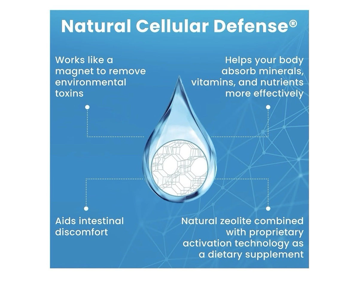 Waiora NCD2 Natural Cellular Defense Liquid Drops Mineral Cellular Support 15ml